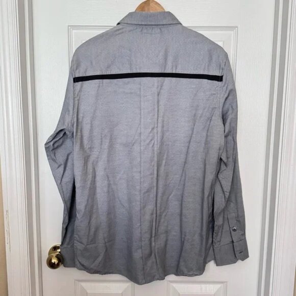 Mens Casual Button Up Shirt Sz L - Picture 2 of 5